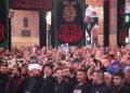 تشییع میلیونی پیکر مطهر رهبر شهید در کربلا